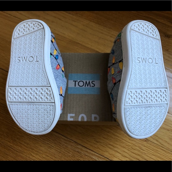 Toms Alpargata Glow in the Dark Tree Light Size 5 - Picture 2 of 5